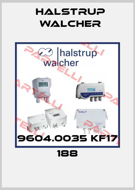 9604.0035 KF17 188 Halstrup Walcher