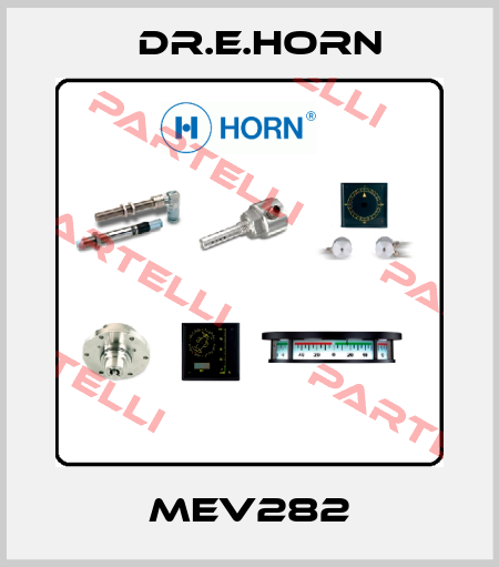 MEV282 Dr.E.Horn