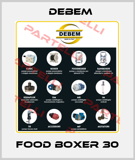 FOOD BOXER 30 Debem