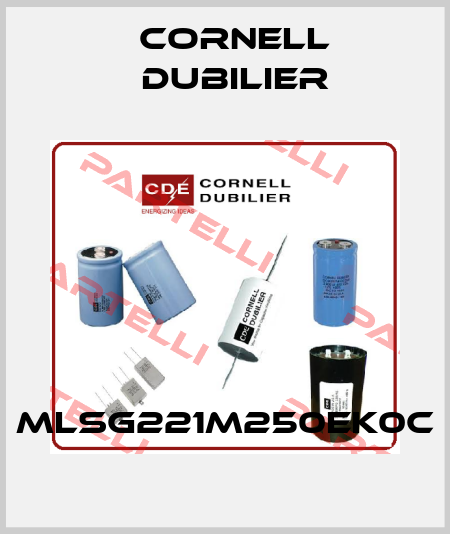 MLSG221M250EK0C Cornell Dubilier