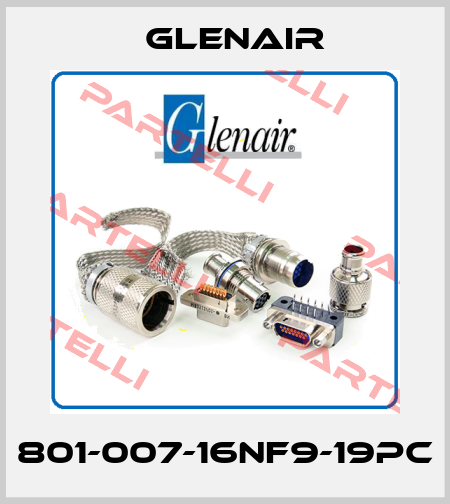 801-007-16NF9-19PC Glenair