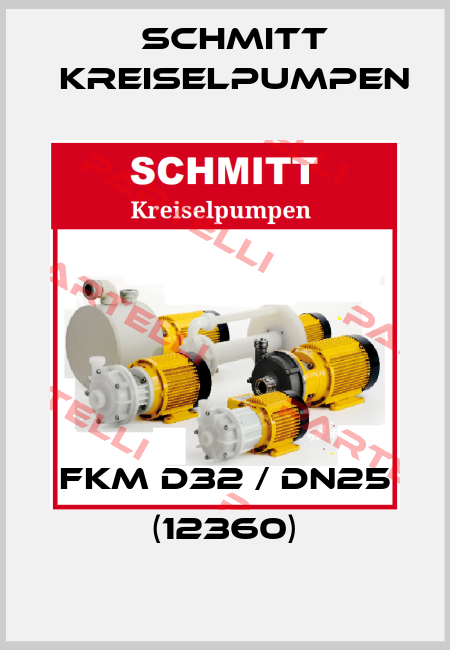 FKM d32 / DN25 (12360) Schmitt Kreiselpumpen