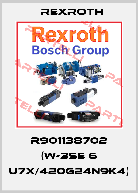 R901138702 (W-3SE 6 U7X/420G24N9K4) Rexroth