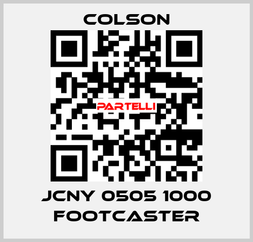 JCNY 0505 1000 FOOTCASTER Colson