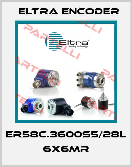 ER58C.3600S5/28L 6X6MR Eltra Encoder