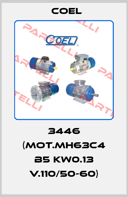 3446 (MOT.MH63C4 B5 KW0.13 V.110/50-60) Coel