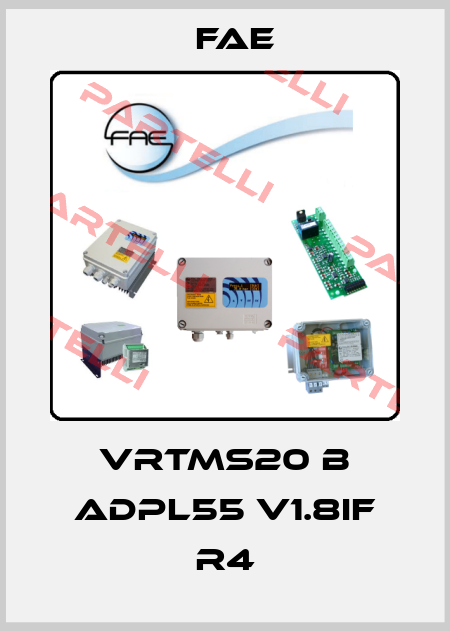 VRTMS20 B ADPL55 V1.8if R4 Fae