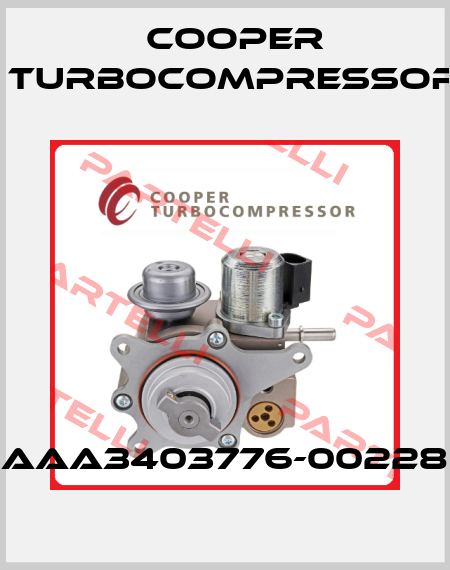 AAA3403776-00228 Cooper Turbocompressor
