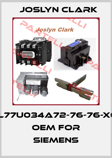 MVCL77U034A72-76-76-X0025 OEM for Siemens Joslyn Clark