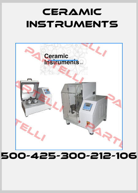  500-425-300-212-106 Ceramic Instruments