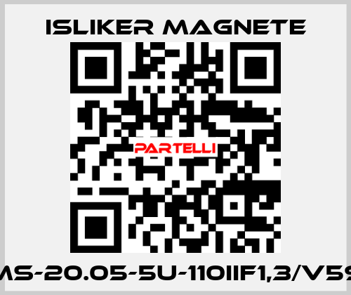GMs-20.05-5U-110IIF1,3/V590 ISLIKER MAGNETE