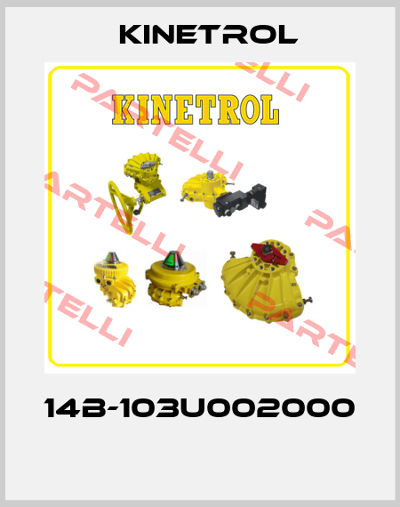 14B-103U002000  Kinetrol
