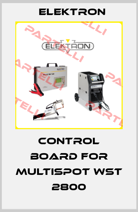 control board for Multispot WST 2800 Elektron