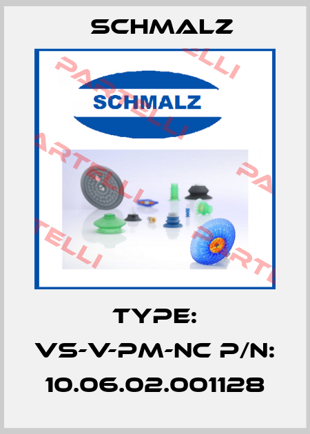 Type: VS-V-PM-NC P/N: 10.06.02.001128 Schmalz