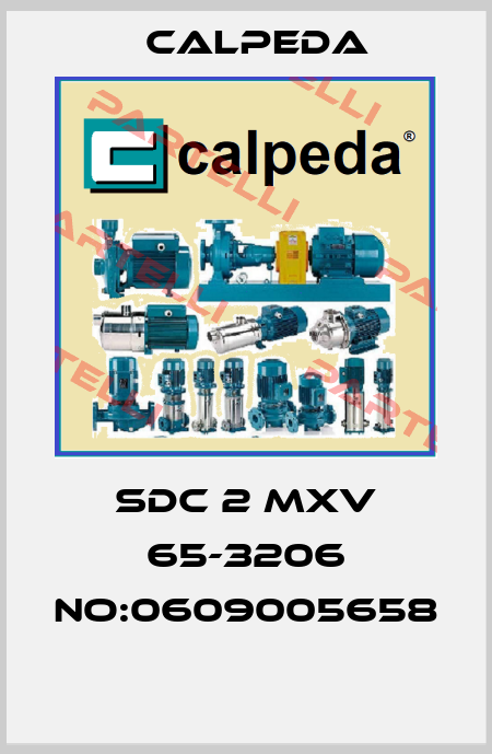 SDC 2 MXV 65-3206 NO:0609005658  Calpeda