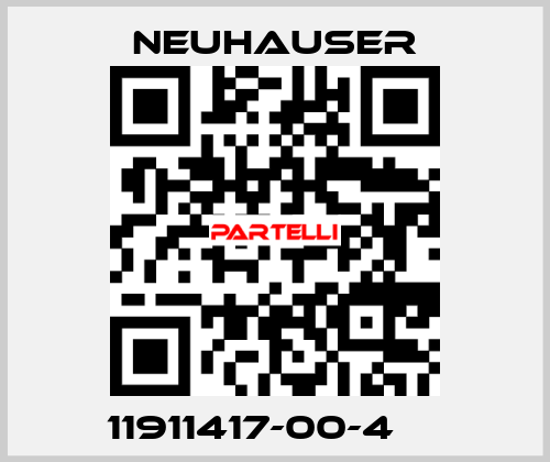11911417-00-4     Neuhauser