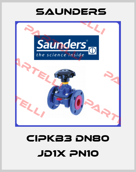 CIPKB3 DN80 JD1X PN10 Saunders