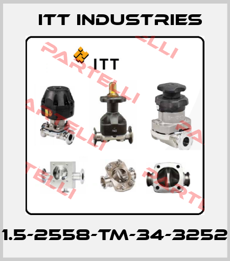 1.5-2558-TM-34-3252 Itt Industries