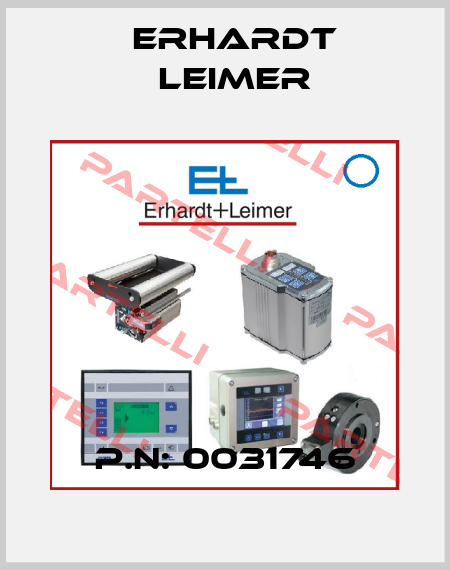 P.N: 0031746 Erhardt Leimer