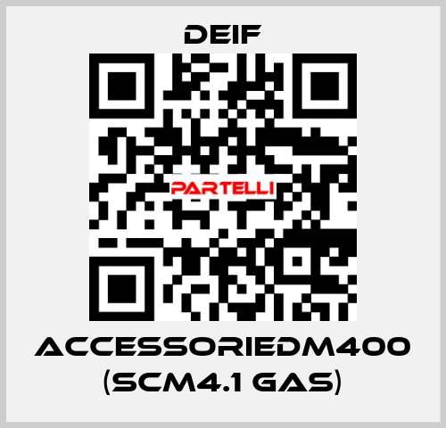 AccessorieDM400 (SCM4.1 GAS) Deif
