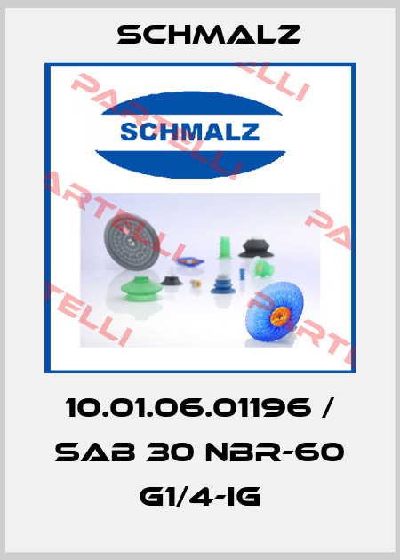 10.01.06.01196 / SAB 30 NBR-60 G1/4-IG Schmalz