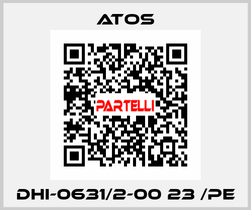 DHI-0631/2-00 23 /PE Atos