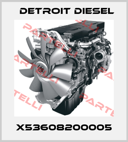 X53608200005 Detroit Diesel