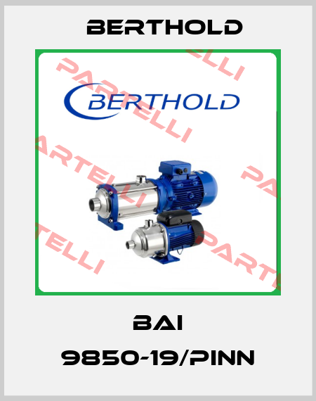 BAI 9850-19/PINN Berthold
