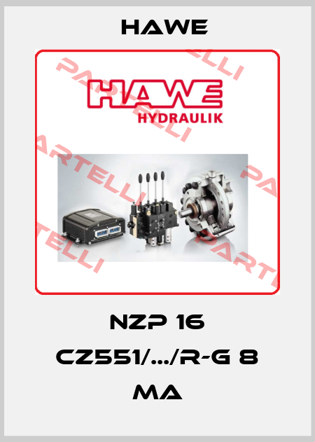 NZP 16 CZ551/.../R-G 8 MA Hawe