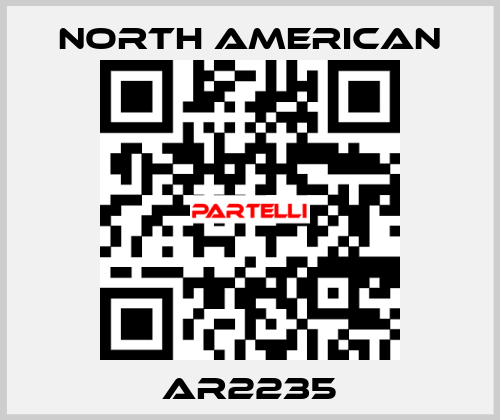 AR2235 NORTH AMERICAN