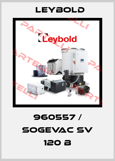960557 / SOGEVAC SV 120 B Leybold