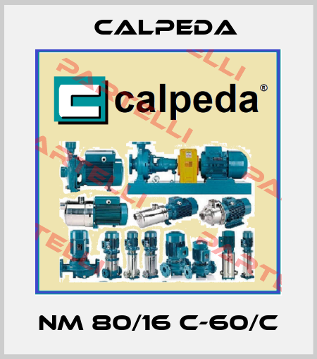 NM 80/16 C-60/C Calpeda