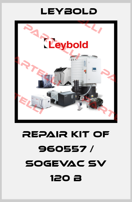 Repair kit of 960557 / SOGEVAC SV 120 B Leybold
