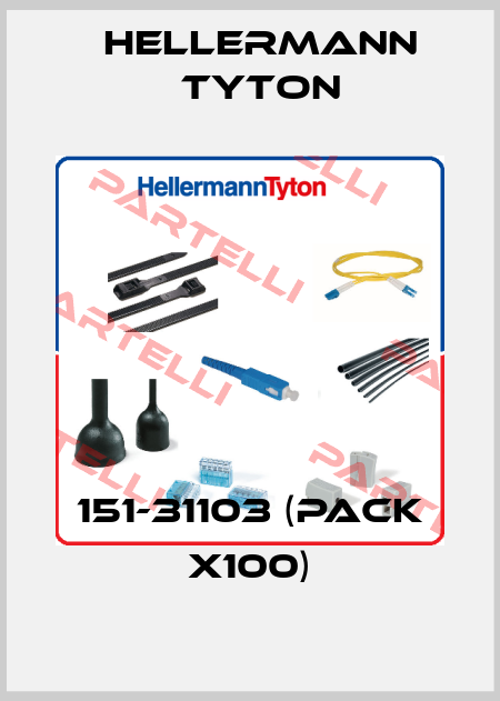 151-31103 (pack x100) Hellermann Tyton