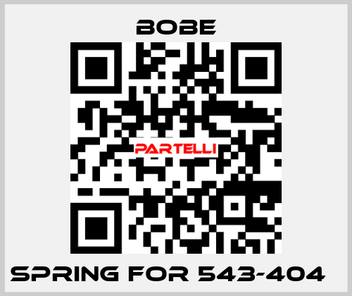spring for 543-404В Bobe