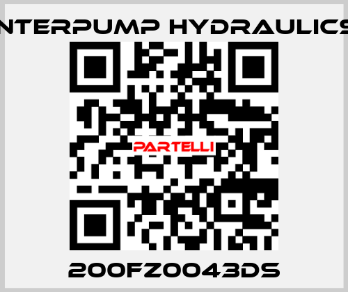 200FZ0043DS Interpump hydraulics