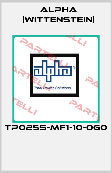  TP025S-MF1-10-0G0  Alpha [Wittenstein]