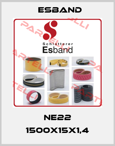 NE22 1500x15x1,4 Esband