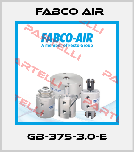 GB-375-3.0-E Fabco Air