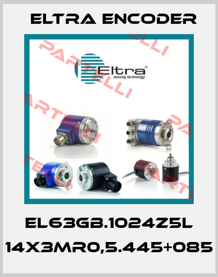 EL63GB.1024Z5L 14X3MR0,5.445+085 Eltra Encoder