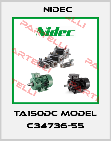 TA150DC MODEL C34736-55 Nidec