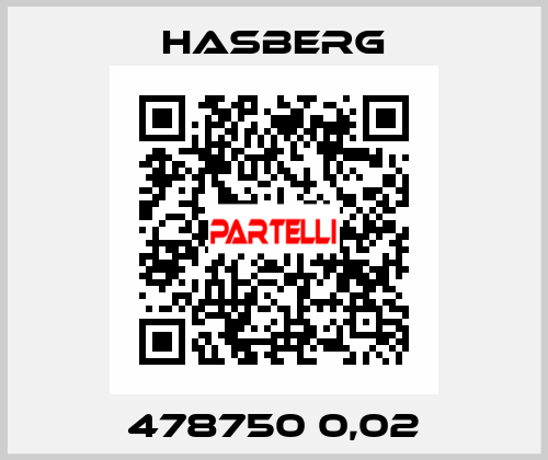 478750 0,02 Hasberg