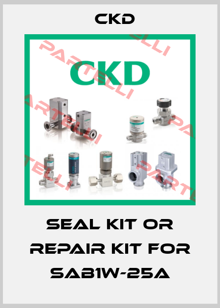 Seal kit or repair kit for SAB1W-25A Ckd