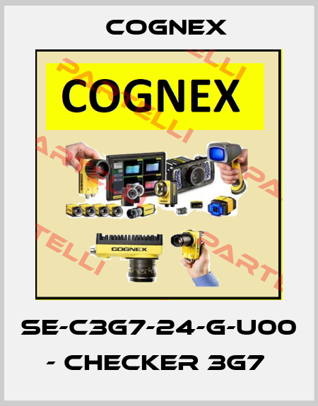 SE-C3G7-24-G-U00 - CHECKER 3G7  Cognex