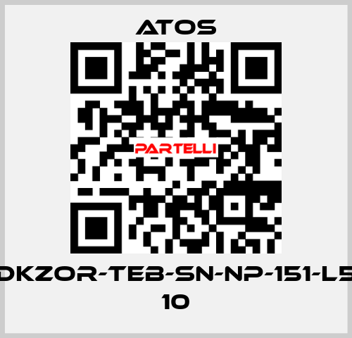 dkzor-teb-sn-np-151-l5 10 Atos