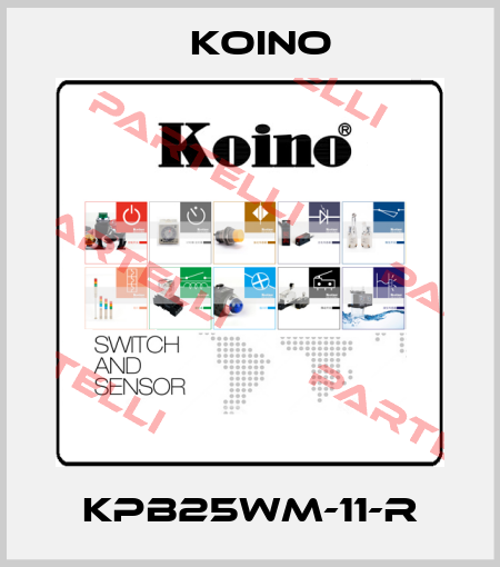 KPB25WM-11-R Koino