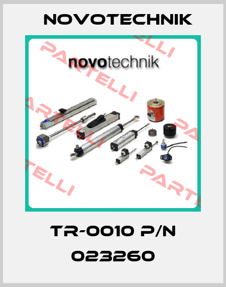 TR-0010 P/N 023260 Novotechnik