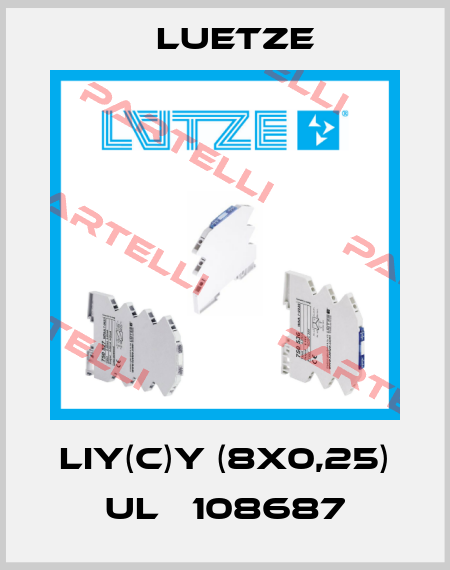 LIY(C)Y (8x0,25) UL   108687 Luetze
