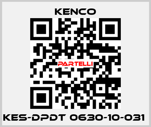  KES-DPDT 0630-10-031  Kenco