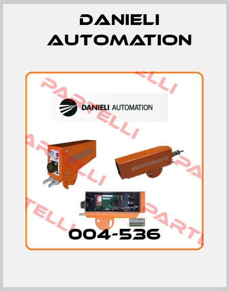 004-536 DANIELI AUTOMATION